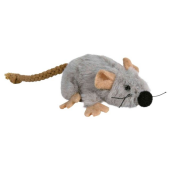 Плюшена котешка играчка Trixie Mouse  мишка с добавена котешка трева